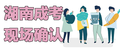 湖南成人高考現場確認