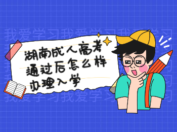 湖南成考網 湖南成人高考入學